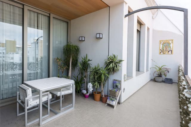 Terraza con vistas