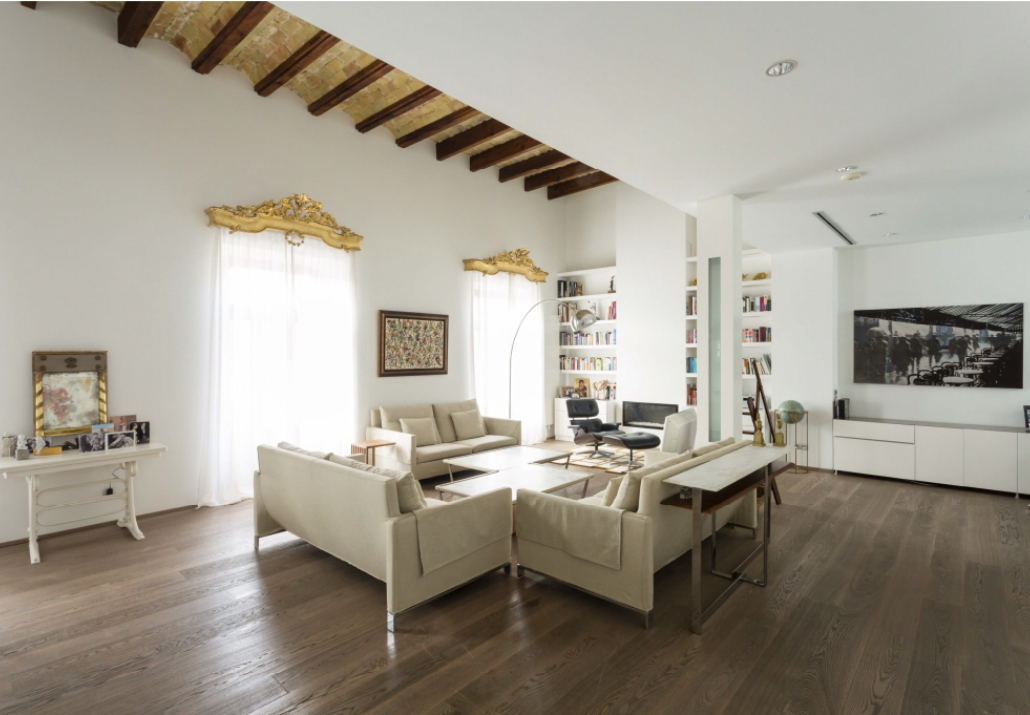 Salón piso lujo alquiler Valencia | RIMONTGÓ Inmobiliaria